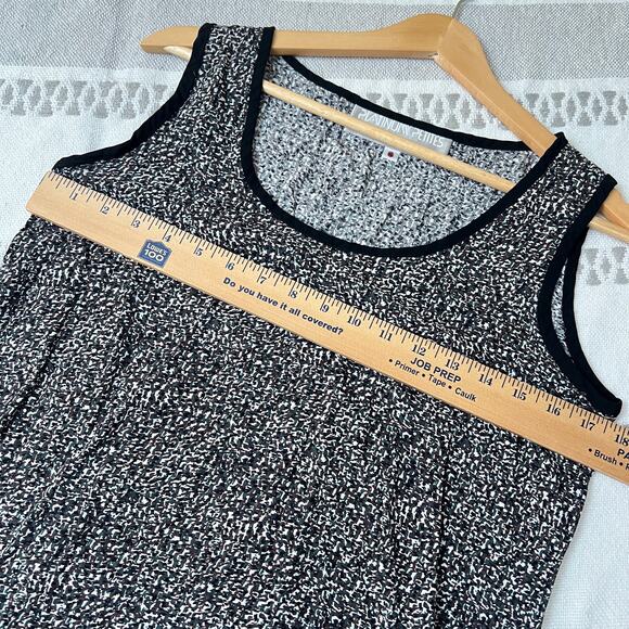 Dorothy Schoelen Vtg Blouse Whimsigoth Green Camo Speckled Sleeveless Tank Top - Picture 4 of 9